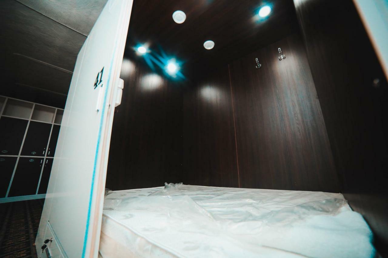Capsule Hotel Technocave Bishkek Exterior foto